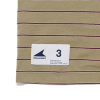 DESCENDANT 25S/S HORIZONTAL STRIPE SS [ 251ATDS-CSM16 ]