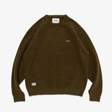 WTAPS 26A/W SIGN-MG / SWEATER / NYCO [ 262FZDT-KNM01 ]
