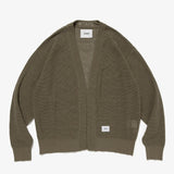 WTAPS 26S/S PALMER / SWEATER / COTTON [ 261FZDT-KNM05 ]