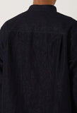 BLUE BLUE JAPAN GOLD YARN INDIGO PULL-OVER LS SHIRT