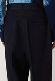 BLUE BLUE JAPAN GOLD YARN INDIGO CENTER PRESS PANTS