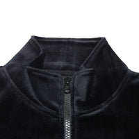 MASTERMIND WORLD 25A/W VELOUR TRACK JACKET [ MW25S15-BL028 ]