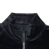 MASTERMIND WORLD 25A/W VELOUR TRACK JACKET [ MW25S15-BL028 ]