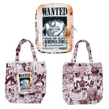 ONE PIECE BASE SHOP Pocketable Wanted Poster Eco Bag