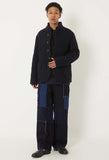 BLUE BLUE JAPAN HONNAI SASIKO NENRIN PATCHWORK RELAXED PANTS