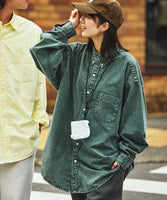 NAUTICA ( JAPAN ) Vintage-inspired Overdyed Oxford Button-Down Shirt