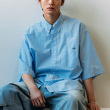 NAUTICA ( JAPAN ) Stripe BD Shirt Chambray S/S Shirts