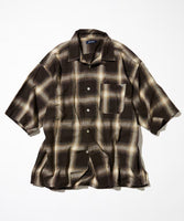 NAUTICA ( JAPAN ) Bleech Ombre Check S/S Shirts