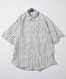 NAUTICA ( JAPAN ) Washed Broad Tattersall S/S Shirts