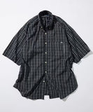 NAUTICA ( JAPAN ) Washed Broad Tattersall S/S Shirts
