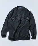 NAUTICA ( JAPAN ) x Reebok Exclusive Double Name Arch Logo Pigment Heavyweight Crew Neck Sweatshirt