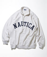NAUTICA ( JAPAN ) Arch Logo Cadet Collar Sweatshirt