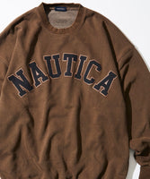 NAUTICA ( JAPAN ) Garments Pigment Dyed Arch Logo Crewneck Sweatshirt