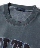 NAUTICA ( JAPAN ) Garments Pigment Dyed Arch Logo Crewneck Sweatshirt