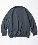 NAUTICA ( JAPAN ) Garments Pigment Dyed Arch Logo Crewneck Sweatshirt