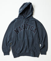 NAUTICA ( JAPAN ) Garments Pigment Dyed Arch Logo Sweat Hoodie