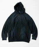 NAUTICA ( JAPAN ) Garment Dyed Bleech Washed Arch Logo Sweat Hoodie