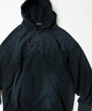 NAUTICA ( JAPAN ) Garment Dyed Bleech Washed Arch Logo Sweat Hoodie