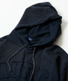 NAUTICA ( JAPAN ) Garment Dyed Bleech Washed Arch Logo Sweat Hoodie