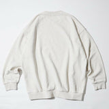 NAUTICA ( JAPAN ) Felt Patch Arch Logo Crewneck Sweatshirt