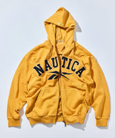 NAUTICA ( JAPAN ) x Reebok Exclusive Arch Logo Pigment Heavyweight Zip-Up Hoodie