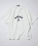 NAUTICA ( JAPAN ) Felt Patch Arch Logo S/S Tee