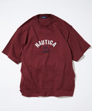 NAUTICA ( JAPAN ) Felt Patch Arch Logo S/S Tee