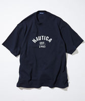 NAUTICA ( JAPAN ) Felt Patch Arch Logo S/S Tee