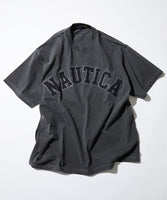 NAUTICA ( JAPAN ) Pigment Dyed Arch Logo S/S Tee