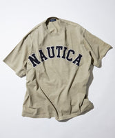 NAUTICA ( JAPAN ) Pigment Dyed Arch Logo S/S Tee