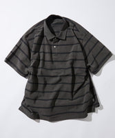 NAUTICA ( JAPAN ) New Over Dye Border Polo Shirt