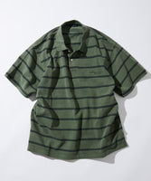 NAUTICA ( JAPAN ) New Over Dye Border Polo Shirt