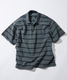 NAUTICA ( JAPAN ) New Over Dye Border Polo Shirt