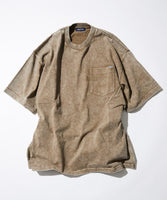 NAUTICA ( JAPAN ) Bleach Washed Hidden Logo S/S PKT Tee