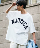 NAUTICA ( JAPAN ) Big Silhouette Arch Logo Short-sleeve T-shirt