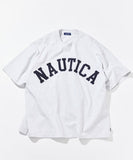 NAUTICA ( JAPAN ) Big Silhouette Arch Logo Short-sleeve T-shirt