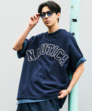 NAUTICA ( JAPAN ) Big Silhouette Arch Logo Short-sleeve T-shirt