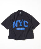 NAUTICA ( JAPAN ) Made in USA Heavyweight Oversized Crew Neck Print T-Shirt Type 2