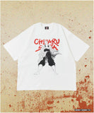 [ Pre-order ] FREAK'S STORE x SON OF OGRE BAKI HANMA 35th Printed Crew-Neck T-Shirt