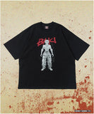 [ Pre-order ] FREAK'S STORE x SON OF OGRE BAKI HANMA 35th Printed Crew-Neck T-Shirt