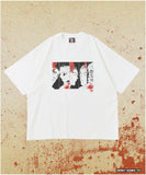[ Pre-order ] FREAK'S STORE x SON OF OGRE BAKI HANMA 35th Printed Crew-Neck T-Shirt