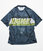 NAUTICA JEANS CO. ( JAPAN ) Mesh Print Logo T-Shirt
