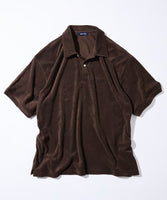 NAUTICA ( JAPAN ) Big Silhouette Pile Stripe Polo Shirt