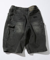 NAUTICA ( JAPAN ) Super Wide Curve Double Knee Denim Cropped Pants