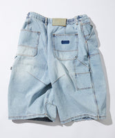 NAUTICA ( JAPAN ) Super Wide Curve Double Knee Denim Cropped Pants