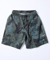 NAUTICA ( JAPAN ) Wide Silhouette Aloha Print Faded Spindle Easy Shorts