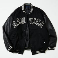 NAUTICA ( JAPAN ) Arch Logo Award Jacket