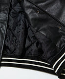 NAUTICA ( JAPAN ) Arch Logo Leather Award Jacket