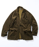 NAUTICA ( JAPAN ) Vintage-Style Corduroy Single-Breasted Jacket