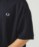 BEAMS x FRED PERRY Relaxed Pique Short Sleeve Polo Shirt